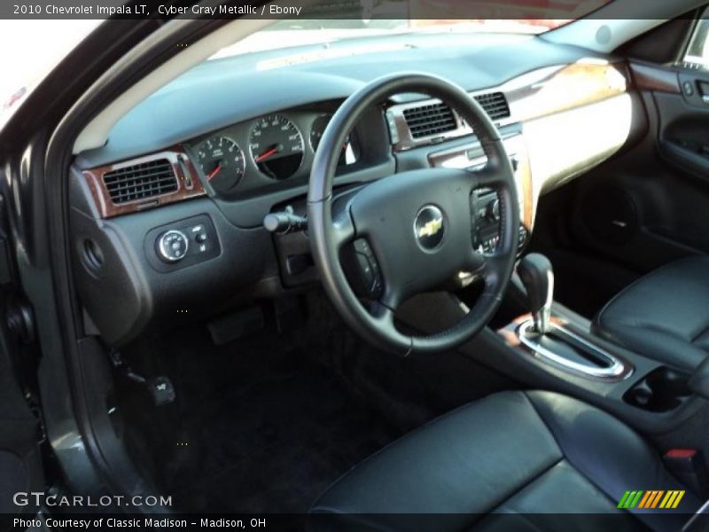 Cyber Gray Metallic / Ebony 2010 Chevrolet Impala LT