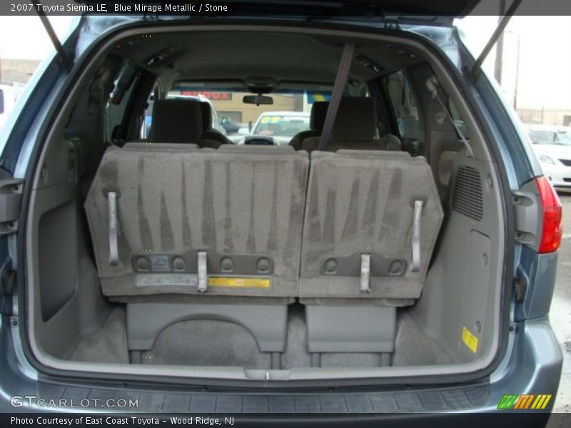 Blue Mirage Metallic / Stone 2007 Toyota Sienna LE