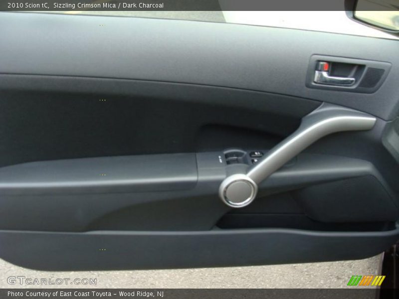 Sizzling Crimson Mica / Dark Charcoal 2010 Scion tC
