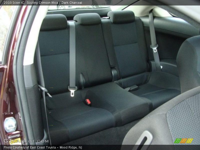 Sizzling Crimson Mica / Dark Charcoal 2010 Scion tC