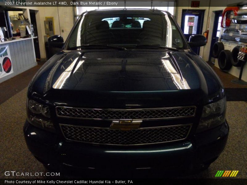 Dark Blue Metallic / Ebony 2007 Chevrolet Avalanche LT 4WD