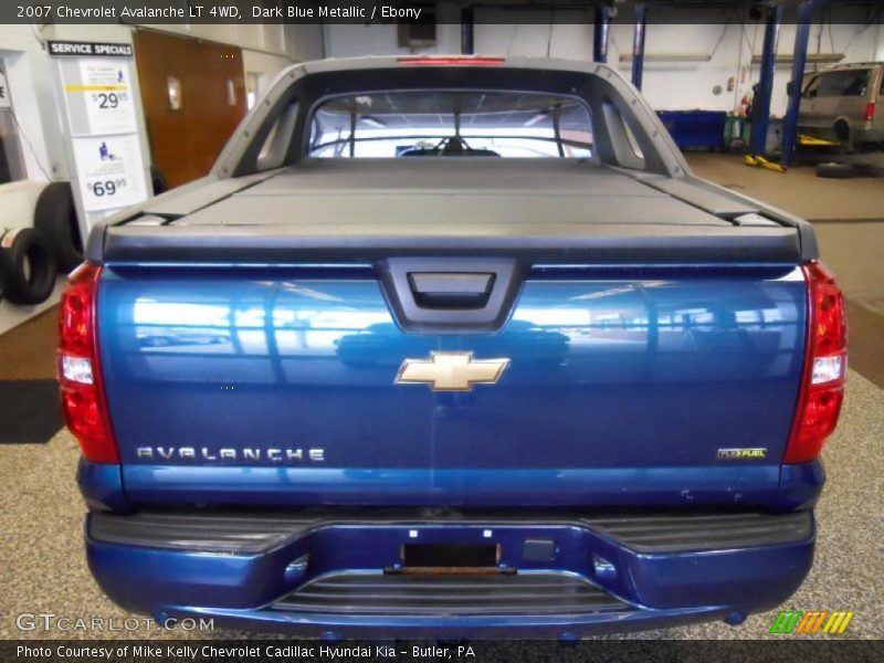 Dark Blue Metallic / Ebony 2007 Chevrolet Avalanche LT 4WD