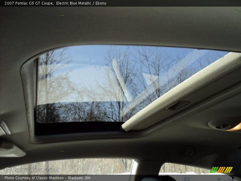 Electric Blue Metallic / Ebony 2007 Pontiac G6 GT Coupe