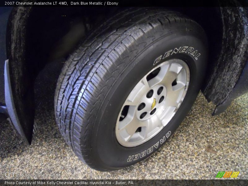 Dark Blue Metallic / Ebony 2007 Chevrolet Avalanche LT 4WD