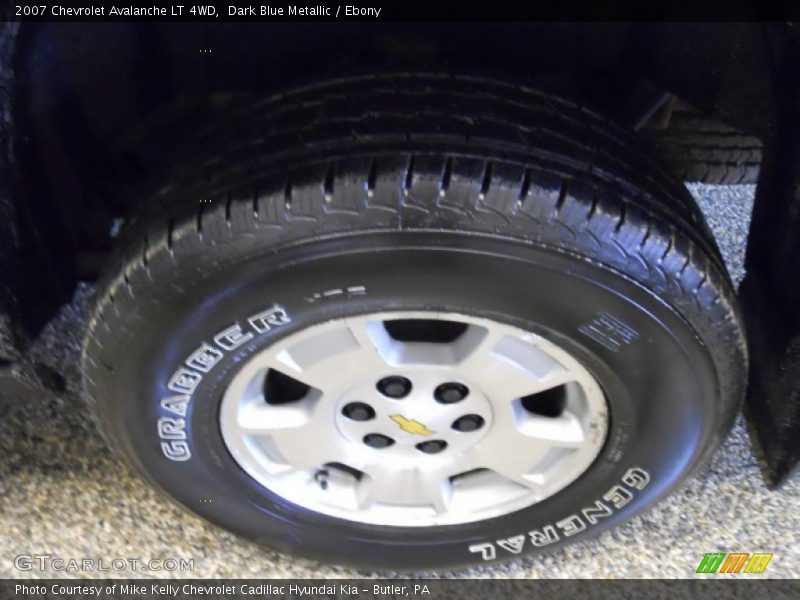 Dark Blue Metallic / Ebony 2007 Chevrolet Avalanche LT 4WD