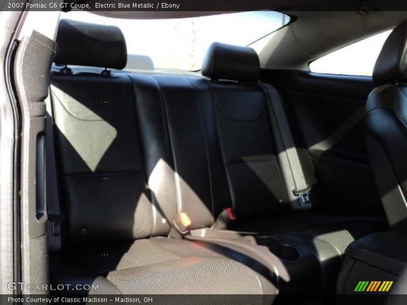 Electric Blue Metallic / Ebony 2007 Pontiac G6 GT Coupe