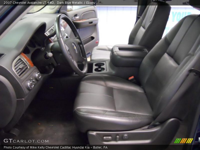 Dark Blue Metallic / Ebony 2007 Chevrolet Avalanche LT 4WD