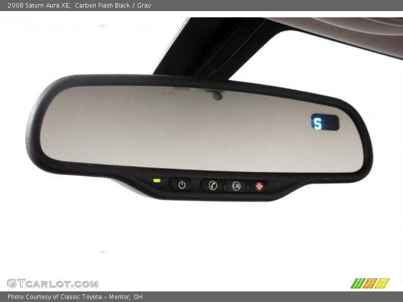 Carbon Flash Black / Gray 2008 Saturn Aura XE
