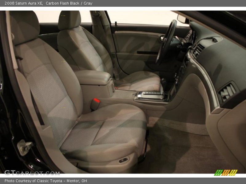 Carbon Flash Black / Gray 2008 Saturn Aura XE