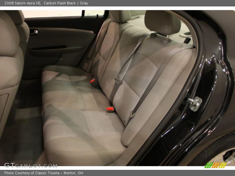 Carbon Flash Black / Gray 2008 Saturn Aura XE