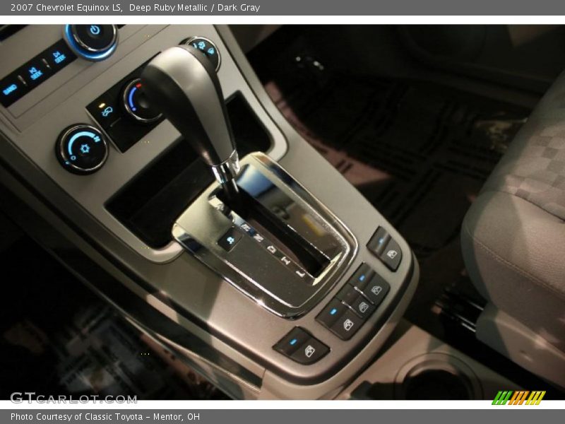 Deep Ruby Metallic / Dark Gray 2007 Chevrolet Equinox LS