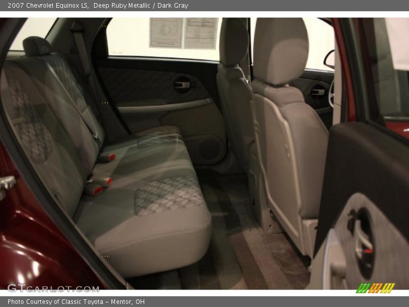 Deep Ruby Metallic / Dark Gray 2007 Chevrolet Equinox LS