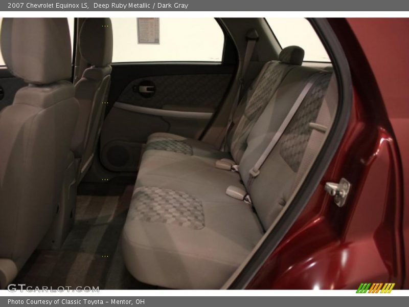 Deep Ruby Metallic / Dark Gray 2007 Chevrolet Equinox LS