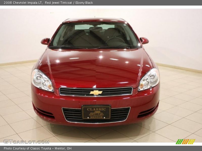 Red Jewel Tintcoat / Ebony Black 2008 Chevrolet Impala LT