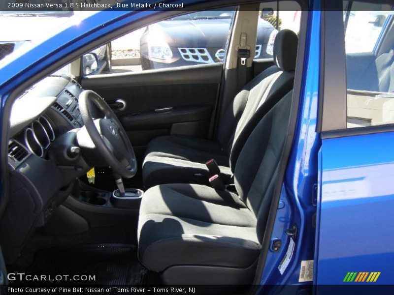 Blue Metallic / Charcoal 2009 Nissan Versa 1.8 S Hatchback