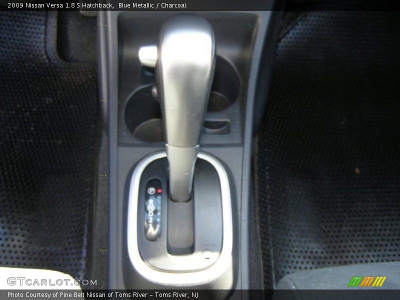 Blue Metallic / Charcoal 2009 Nissan Versa 1.8 S Hatchback