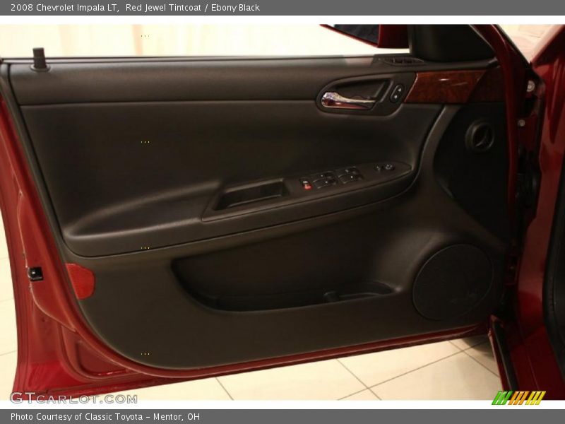Red Jewel Tintcoat / Ebony Black 2008 Chevrolet Impala LT