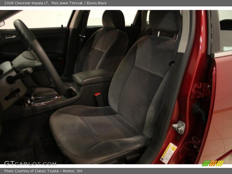Red Jewel Tintcoat / Ebony Black 2008 Chevrolet Impala LT