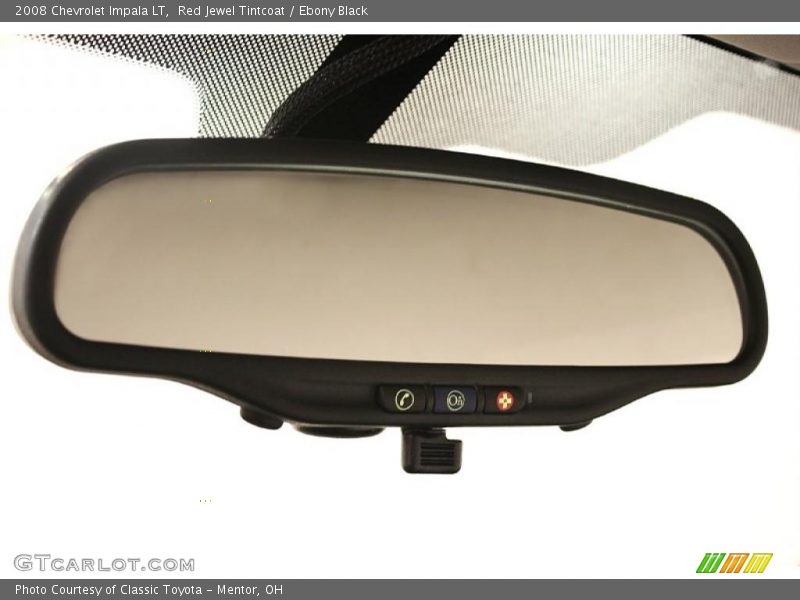 Red Jewel Tintcoat / Ebony Black 2008 Chevrolet Impala LT