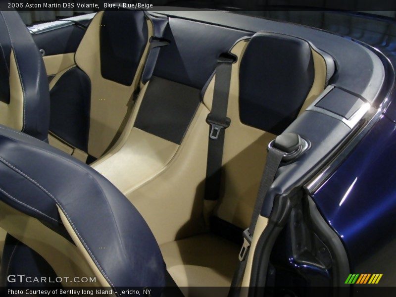 Blue / Blue/Beige 2006 Aston Martin DB9 Volante