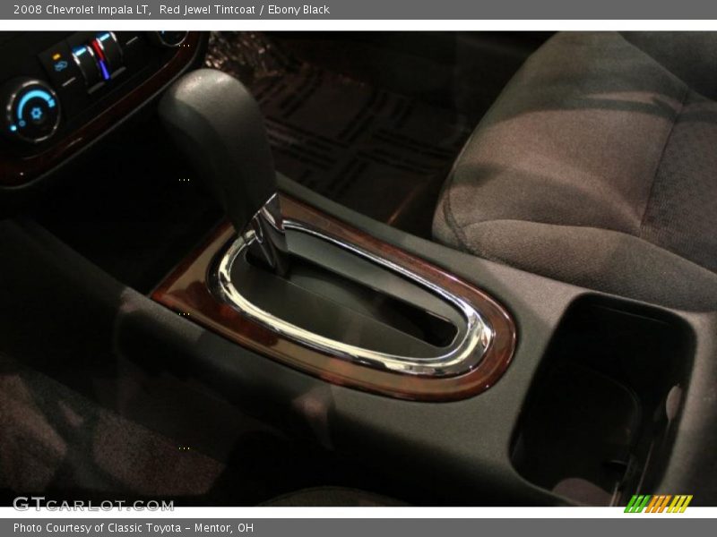 Red Jewel Tintcoat / Ebony Black 2008 Chevrolet Impala LT