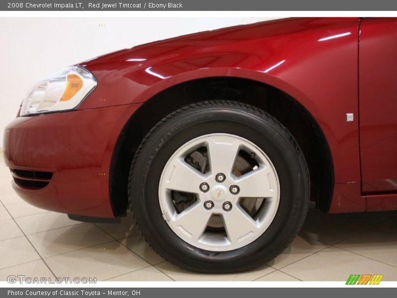 Red Jewel Tintcoat / Ebony Black 2008 Chevrolet Impala LT