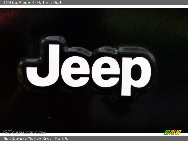 Black / Khaki 2004 Jeep Wrangler X 4x4