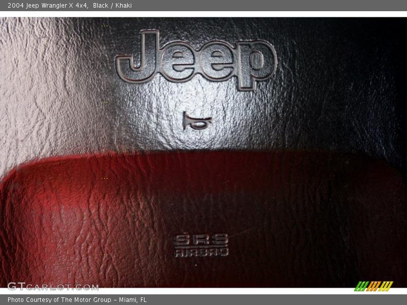 Black / Khaki 2004 Jeep Wrangler X 4x4