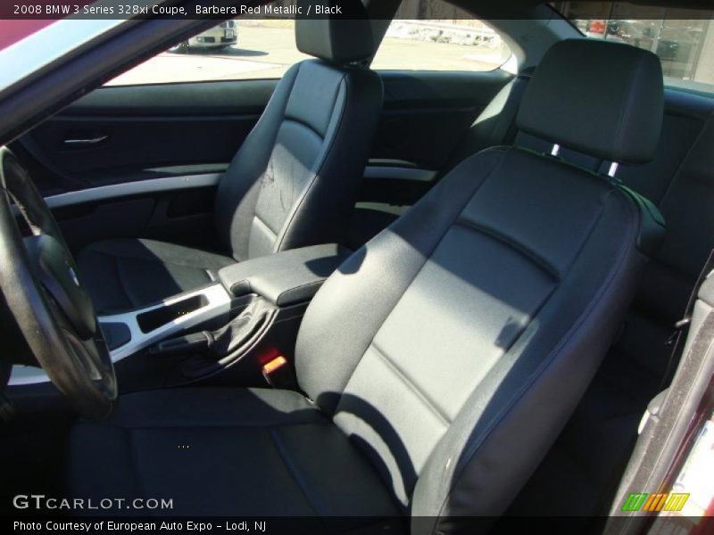 Barbera Red Metallic / Black 2008 BMW 3 Series 328xi Coupe