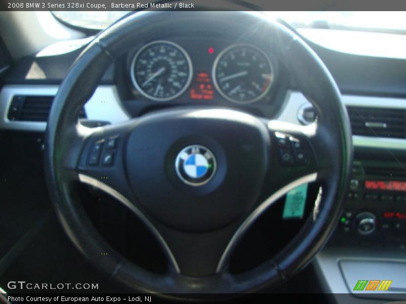 Barbera Red Metallic / Black 2008 BMW 3 Series 328xi Coupe