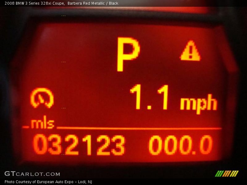 Barbera Red Metallic / Black 2008 BMW 3 Series 328xi Coupe