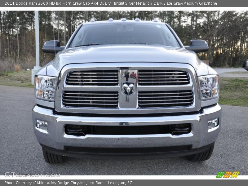  2011 Ram 3500 HD Big Horn Crew Cab 4x4 Dually Bright Silver Metallic