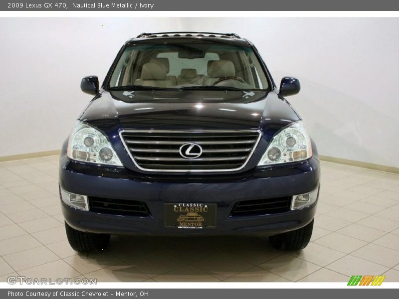 Nautical Blue Metallic / Ivory 2009 Lexus GX 470