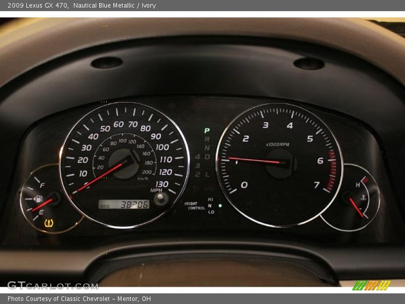  2009 GX 470 470 Gauges