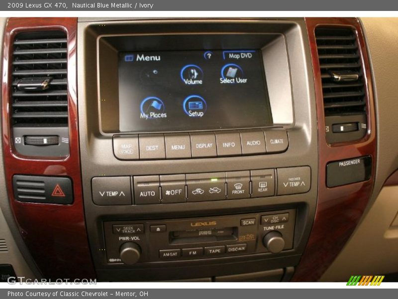 Controls of 2009 GX 470