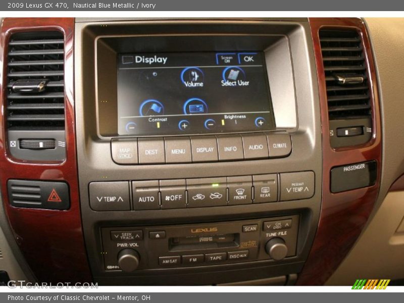 Nautical Blue Metallic / Ivory 2009 Lexus GX 470