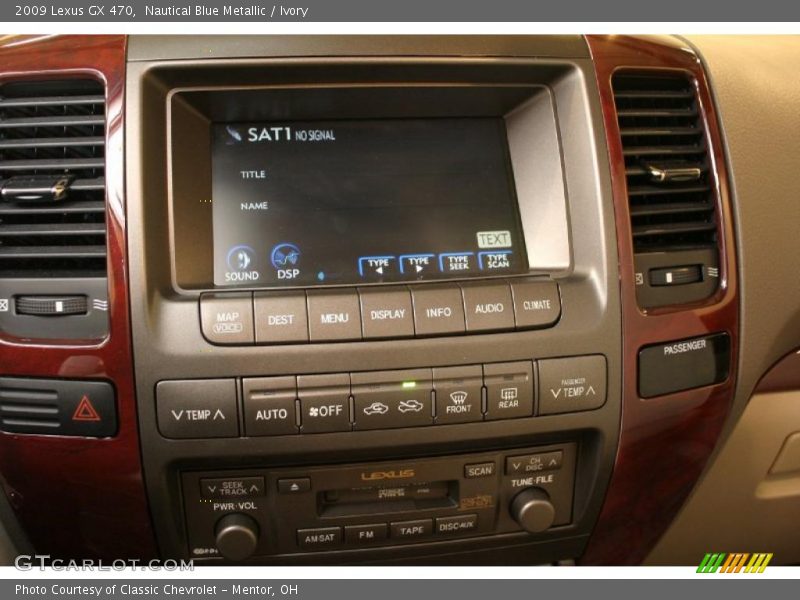 Nautical Blue Metallic / Ivory 2009 Lexus GX 470