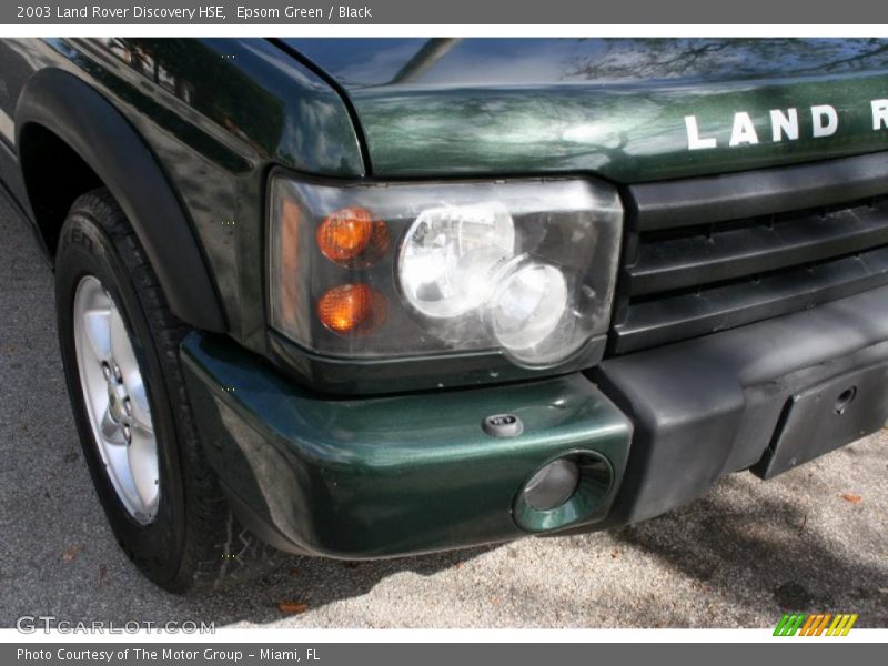 Epsom Green / Black 2003 Land Rover Discovery HSE