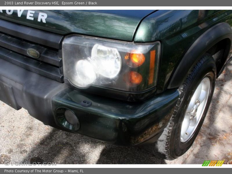 Epsom Green / Black 2003 Land Rover Discovery HSE