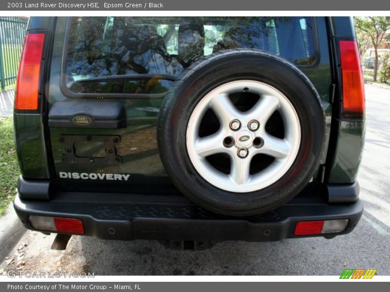 Epsom Green / Black 2003 Land Rover Discovery HSE