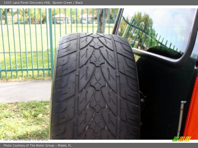 Epsom Green / Black 2003 Land Rover Discovery HSE