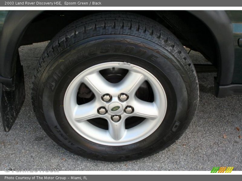 Epsom Green / Black 2003 Land Rover Discovery HSE