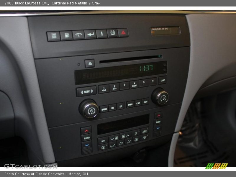 Cardinal Red Metallic / Gray 2005 Buick LaCrosse CXL
