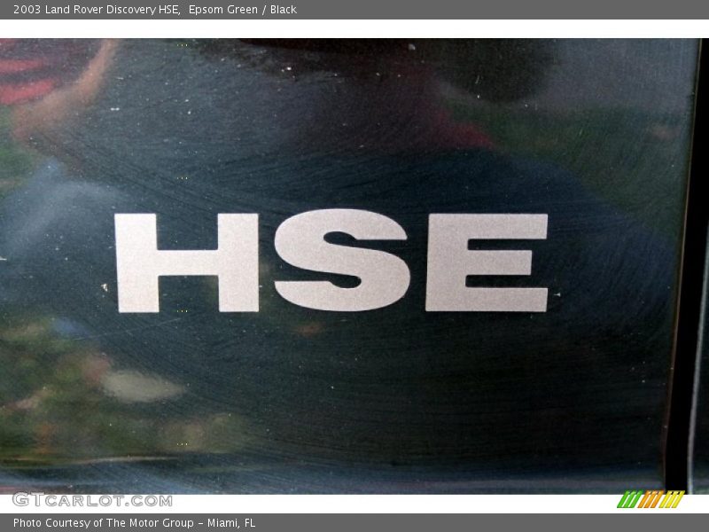  2003 Discovery HSE Logo