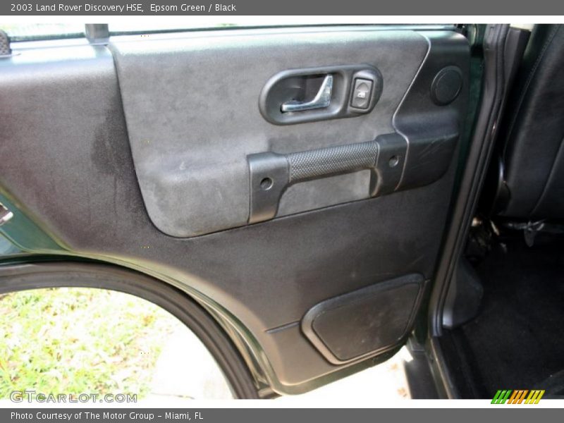 Epsom Green / Black 2003 Land Rover Discovery HSE
