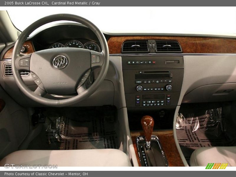 Cardinal Red Metallic / Gray 2005 Buick LaCrosse CXL