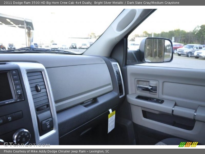 Bright Silver Metallic / Dark Slate Gray/Medium Graystone 2011 Dodge Ram 3500 HD Big Horn Crew Cab 4x4 Dually