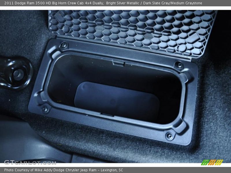 Bright Silver Metallic / Dark Slate Gray/Medium Graystone 2011 Dodge Ram 3500 HD Big Horn Crew Cab 4x4 Dually