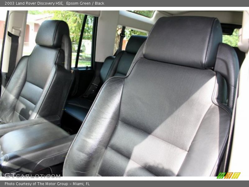 Epsom Green / Black 2003 Land Rover Discovery HSE