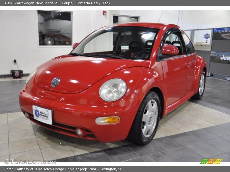 Tornado Red / Black 1998 Volkswagen New Beetle 2.0 Coupe